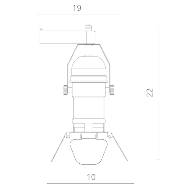 Светильник на шине ARTE Lamp A5319PL-1WH