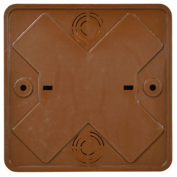 Коробка распаячная ОП 100х100х44 IP20 КМ41222-05 (6 клем. 6кв.мм) дуб IEK UKO10-100-100-044-K24