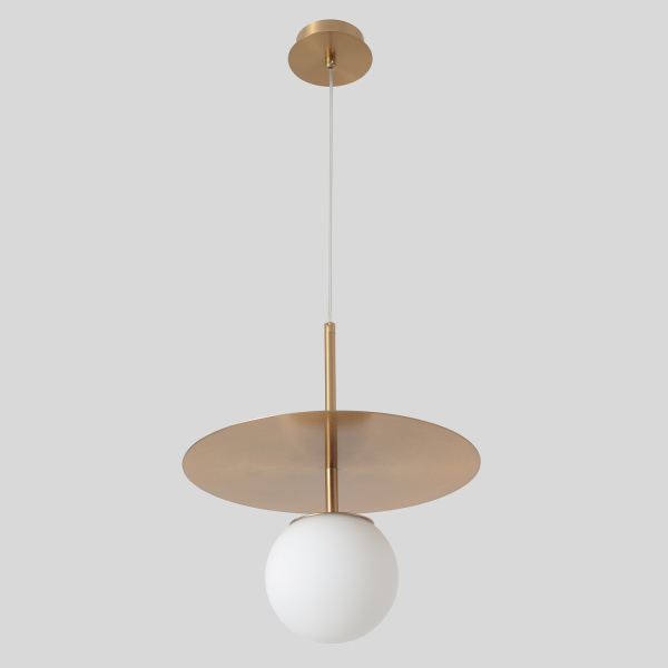 Crystal Lux Светильник подвесной Crystal Lux UVA SP1.1 BRASS