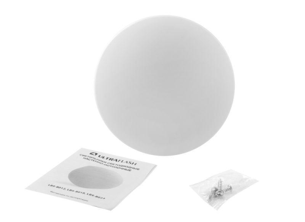 Светильник светодиодный LBS-8012 12Вт blanc настенно-потолочный Ultraflash 15136