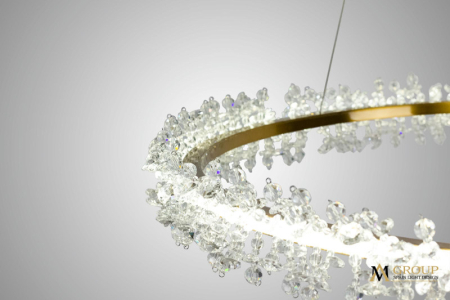 Подвесной светильник AM Group AM455 L800 POLISHED GOLD