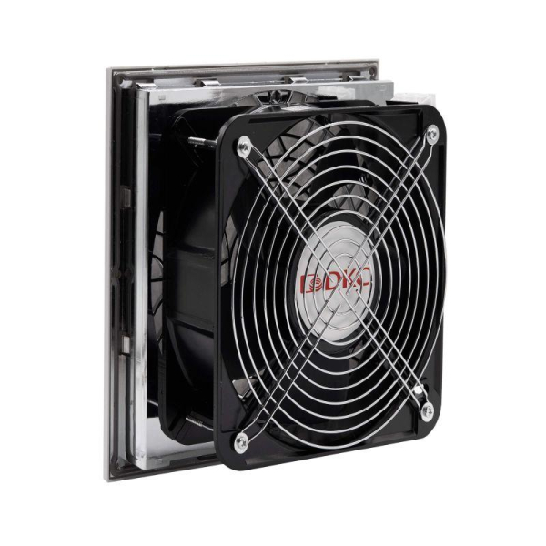 Вентилятор с фильтром ЭМС 480куб.м/ч 24В DC 255х255мм IP54 DKC R5MCV25024