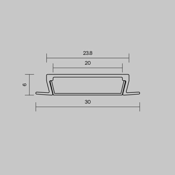 Профиль Maytoni Technical 632018