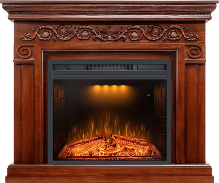 Royal Flame Каминокомплект Athena - Темный дуб с очагом Emerald 23