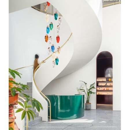 Каскадная люстра MODELUX MS.89140.25 GD