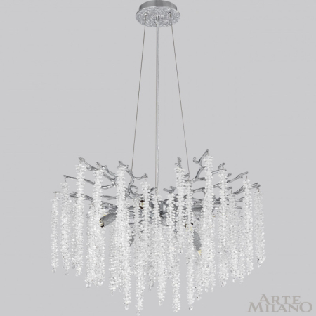 Подвесная люстра Arte Milano 239801/D600/8/A Cr