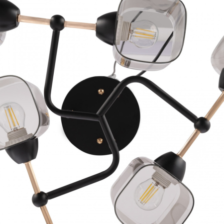 Накладная люстра Arte Milano 324308/6 BK+FG