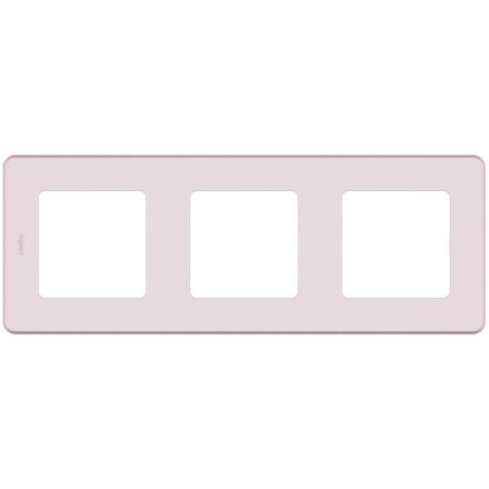 Рамка 3-м Inspiria роз. IEK 673954