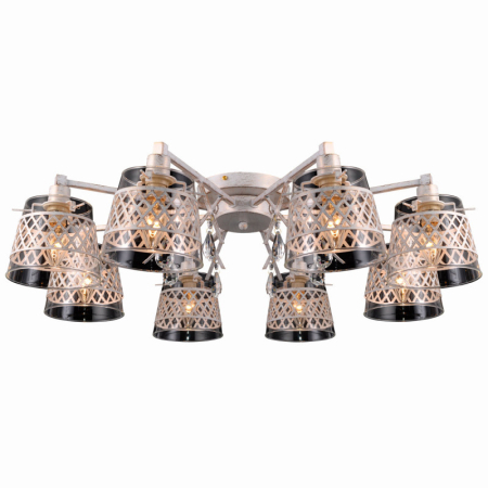 Накладная люстра Natali Kovaltseva Lyon 75084-8C IVORY GOLD