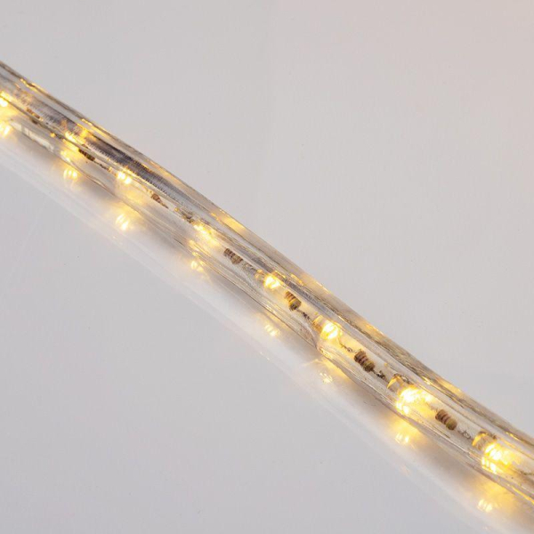 Дюралайт LED двухжильный 230В 13мм 30 LED/м ТЕПЛЫЙ БЕЛЫЙ постоянное свечение модуль 1м бухта 100м NEON-NIGHT