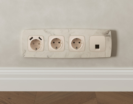 Розетка Ambrella Volt MO332005