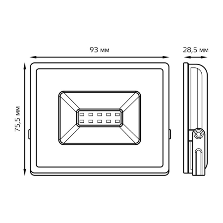 Прожектор Gauss 613120310