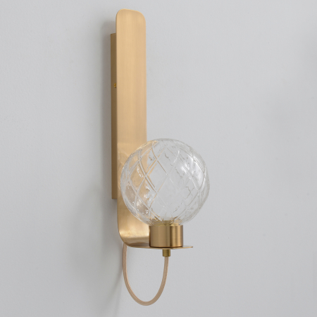 Crystal Lux Бра Crystal Lux BELLA AP1 BRASS