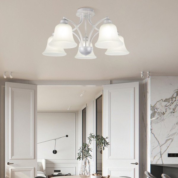 Накладная люстра Arte Milano 331254/5 WT+SL