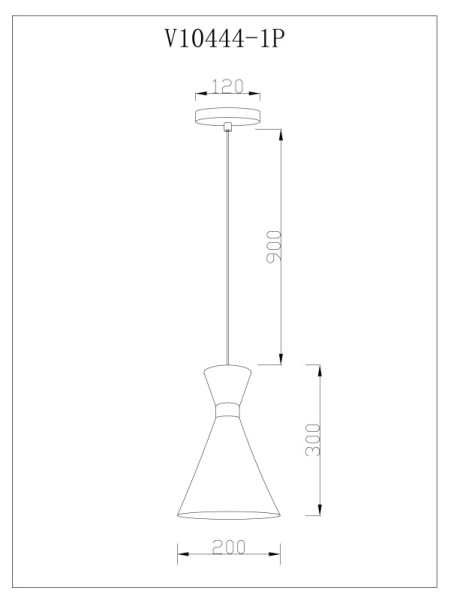 Подвесной светильник Moderli V11555-1P