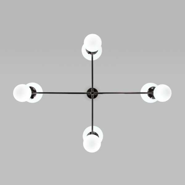 Подвесная люстра Eurosvet 30182/8 черный жемчуг