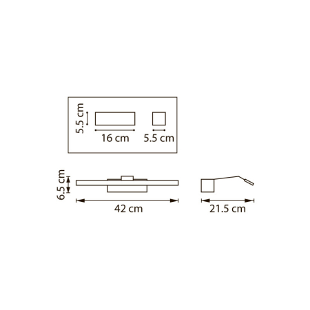 Светильник для картин Lightstar 808687-4