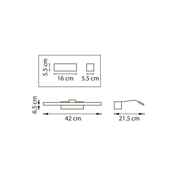 Светильник для картин Lightstar 808687-4