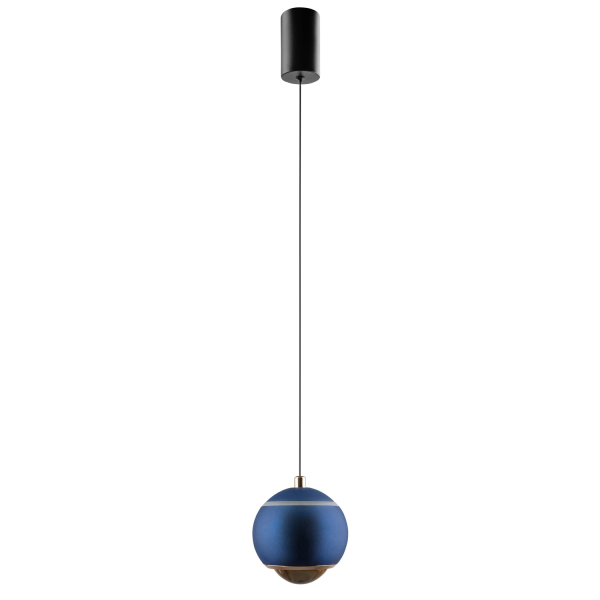 Crystal Lux Светильник подвесной Crystal Lux CARO SP LED BLUE