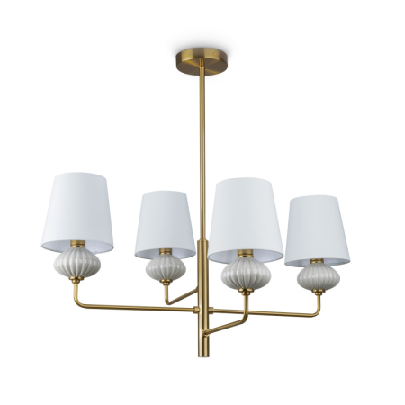 Люстра на штанге Freya FR2029PL-04BS