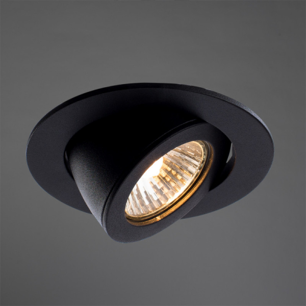 Встраиваемый светильник ARTE Lamp A4009PL-1BK