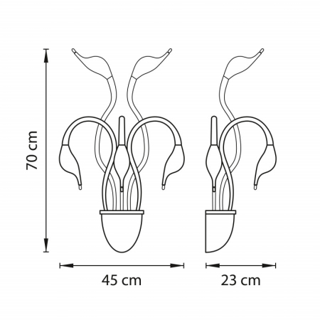 Бра Lightstar 751657