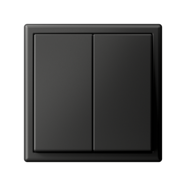 Выключатель 2-кл. ArtGallery 10AX быстрозажим. клем. механизм базальт SE GAL001451S