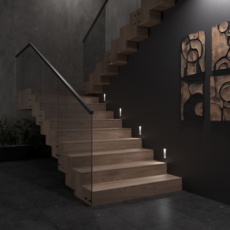 SUBRA-M 40 Встраиваемый стеновой гипсовый светильник