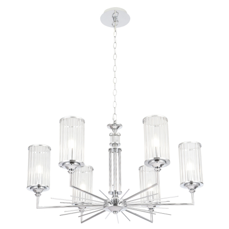 Crystal Lux Люстра Crystal Lux GLORIA SP6 CHROME