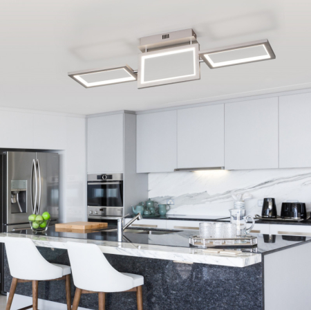 Накладной светильник Eurosvet 90223/3 матовое серебро