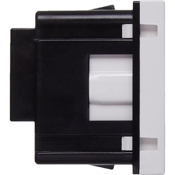 Розетка 2мод. 16А 250В 90град. с заземл. защ. шторки винт. зажимы бел. ИЭК Leg 4521047