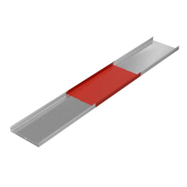 Лоток неперфорированный 80х600 L5000 1.2мм "Быстрый монтаж ПЛЮС" HD КМ PL15230