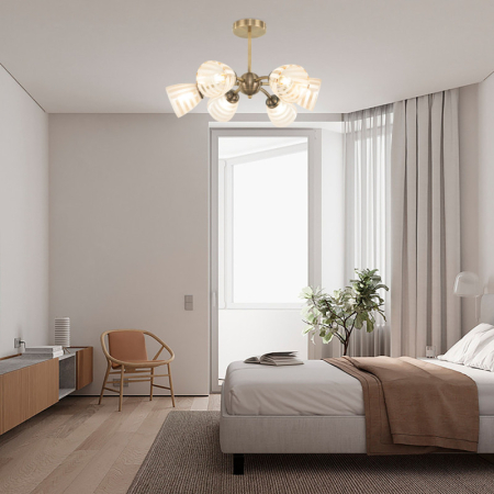 Люстра на штанге Arte Milano 320107/3+3 AB