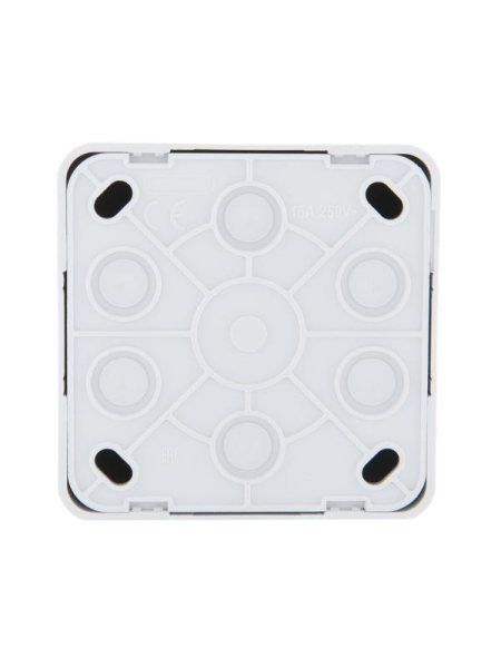 Розетка компьютерная 1-м ОП Viola RJ45 бел. LEZARD 751-0200-139