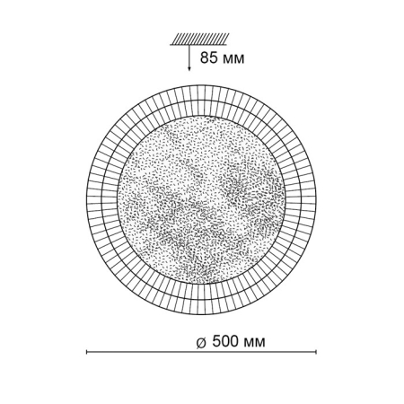 Накладной светильник Sonex 2092/EL