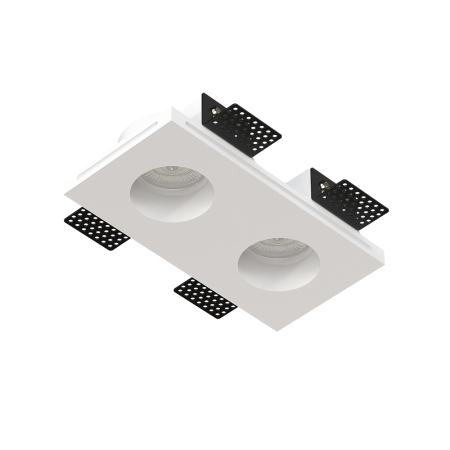 QUASAR 55 DUO FLAT Встраиваемый потолочный гипсовый светильник