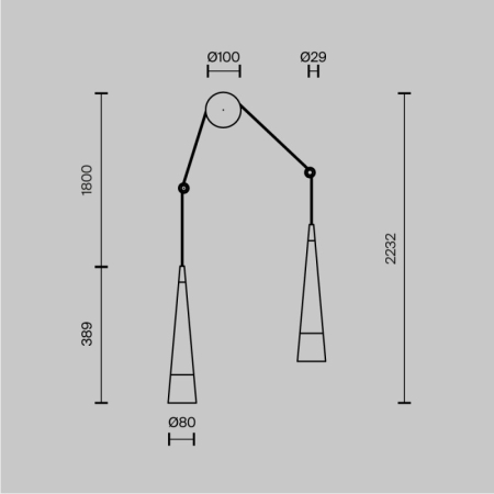 Бра Maytoni P090WL-L24CH3K