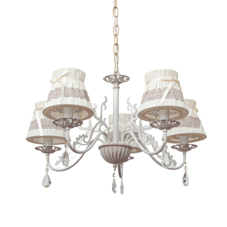 Подвесная люстра Abrasax L.5401-5CREAM/G