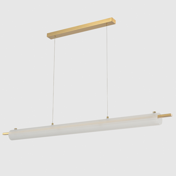 Crystal Lux Светильник подвесной Crystal Lux TUNNEL SP40 LED BRASS