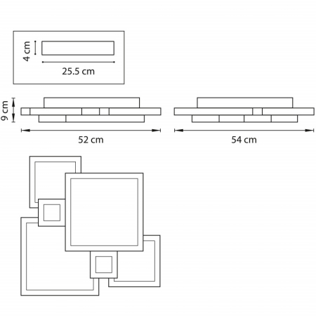 Накладной светильник Lightstar 749071