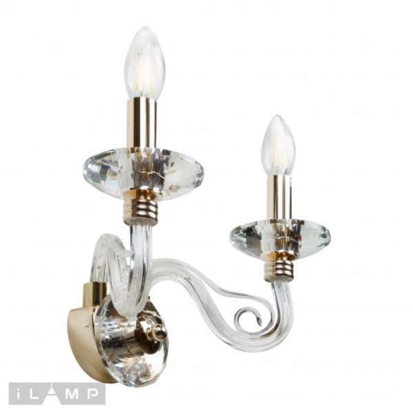Бра iLamp W2328-2 GD