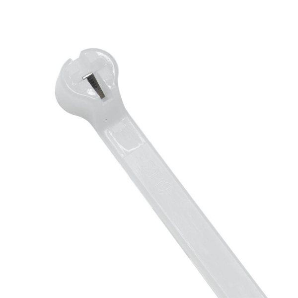 Хомут кабельный 4.8х300 P6.6 с двойн. замком бел. (уп.100шт) DKC 21217SR