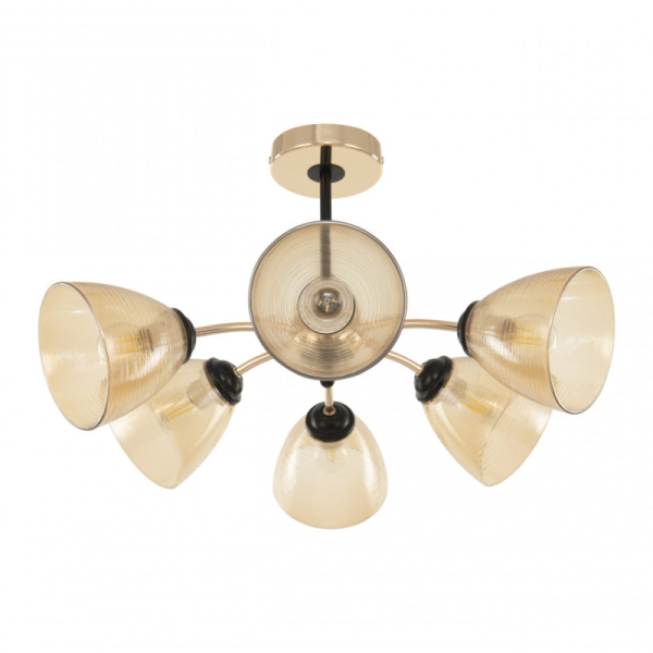 Люстра на штанге Arte Milano 329007/3+3 GD.BK