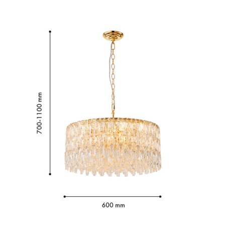 Подвесная люстра Favourite 4722-12P