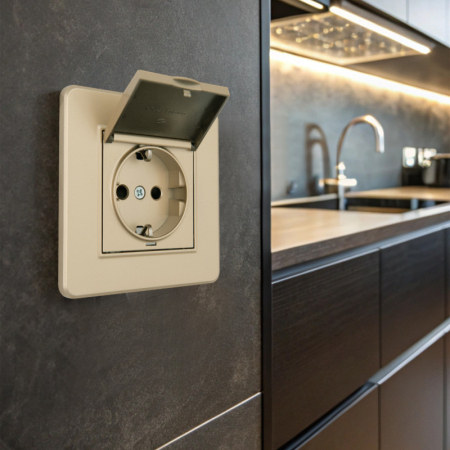 Розетка Arte Milano SET16-1-41-1 shampan