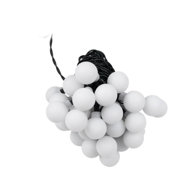 Светильник светодиодный SLR-G07-30M садовый; гирлянда матов. шарики мультицвет солнечная батарея ФАZА 5040847