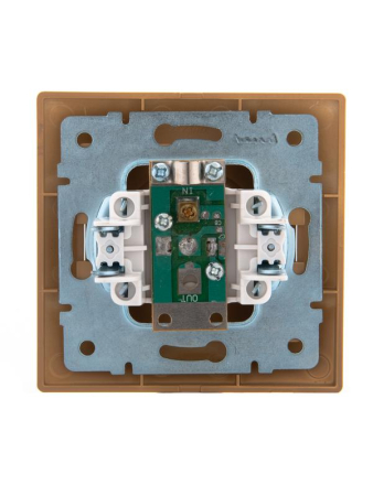 Розетка телевизионная оконечная TV Mira ясень LEZARD 701-4747-130