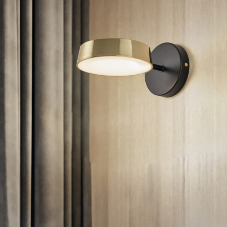 Бра Arte Milano 271079/1B BK/GD