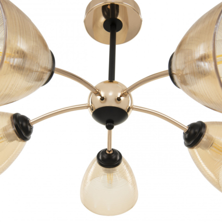 Люстра на штанге Arte Milano 329007/5 GD.BK