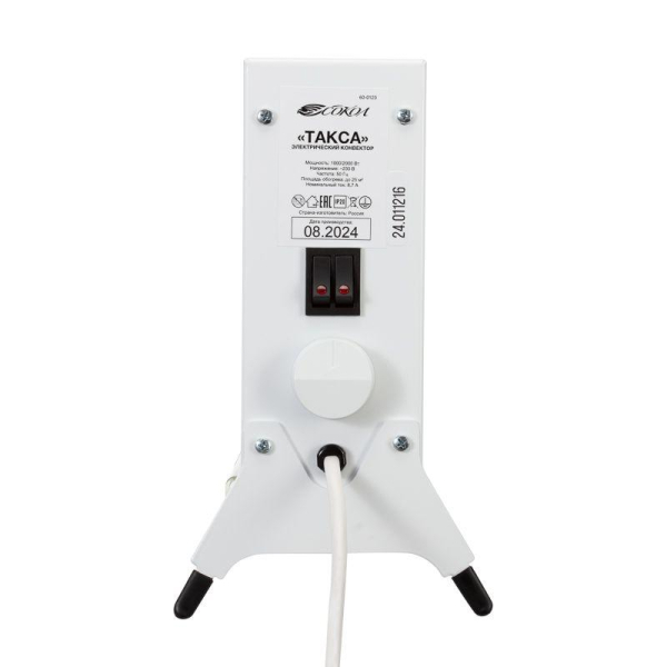 Конвектор электрический Такса, с механическим термостатом, 1,5кВт СОКОЛ